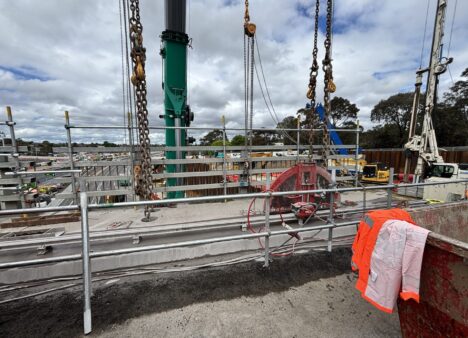 Burke to Tram Bulleen Bridge Demolition
